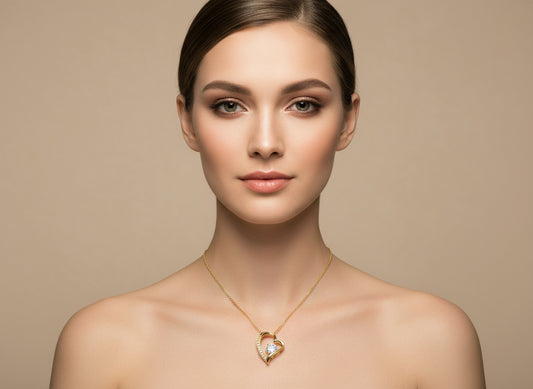 The Solara Heart Necklace