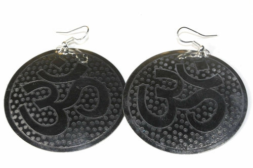 Serenity Om Yoga Earrings