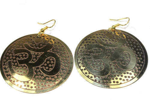 Serenity Om Yoga Earrings