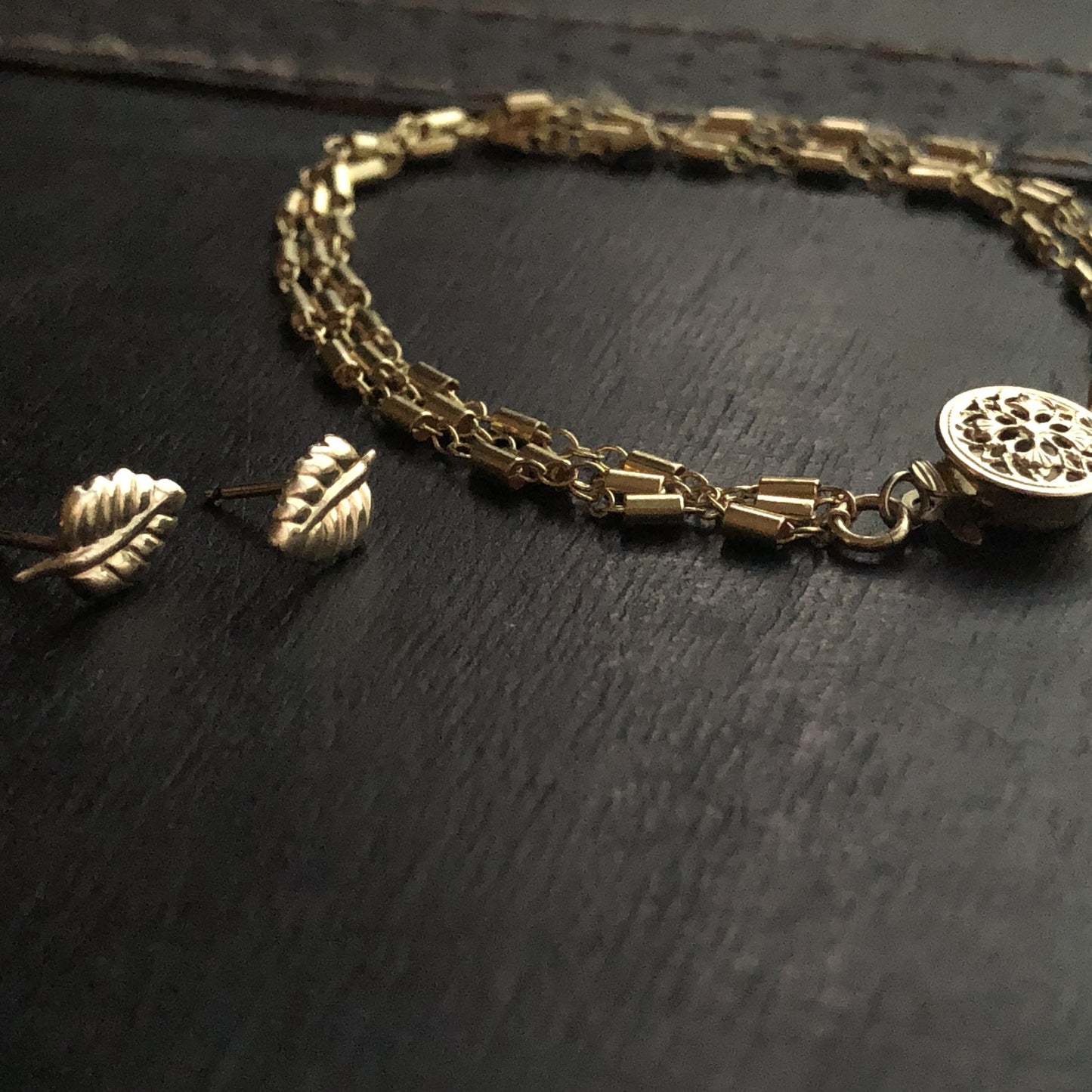 Golden Harmony Layered Bracelet