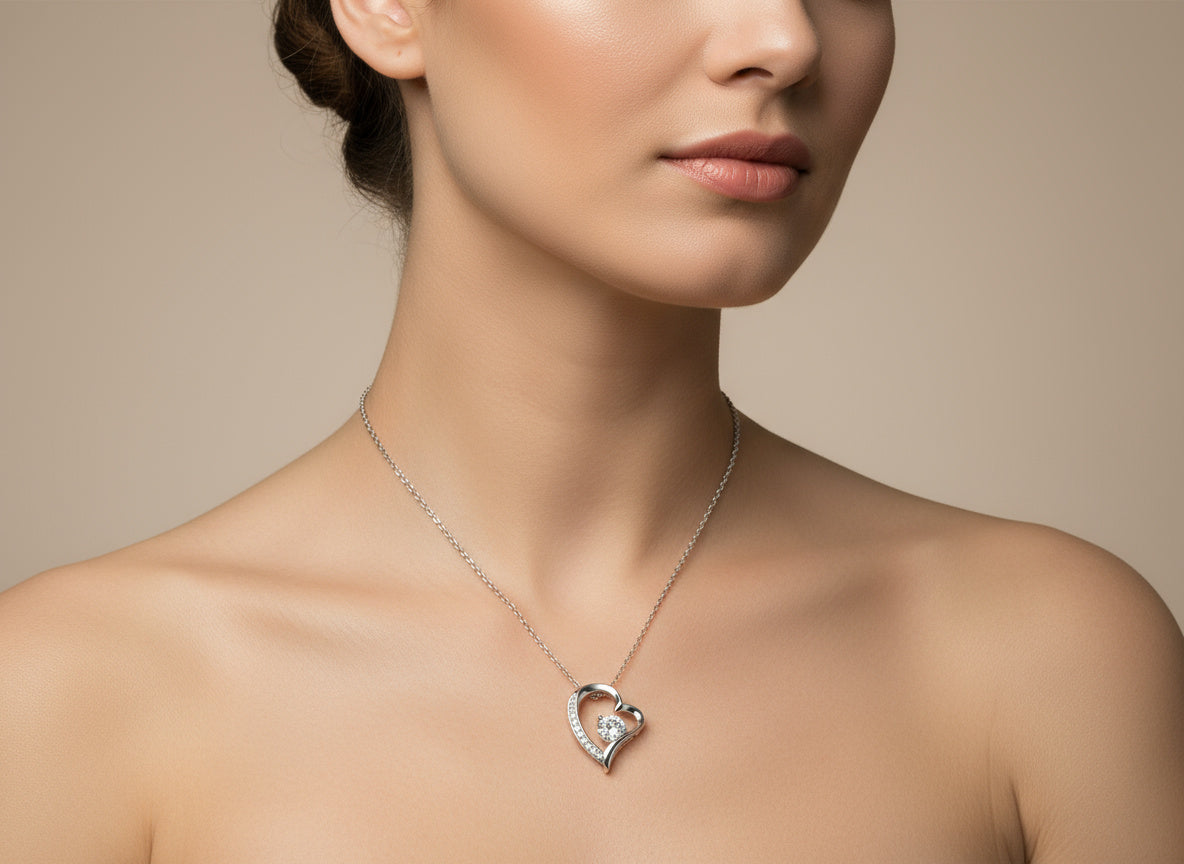 The Solara Heart Necklace