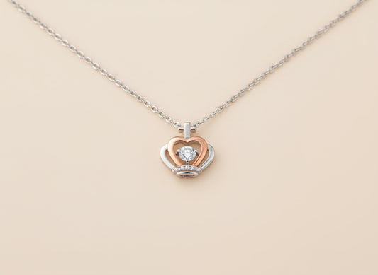 The Reina Crown Necklace