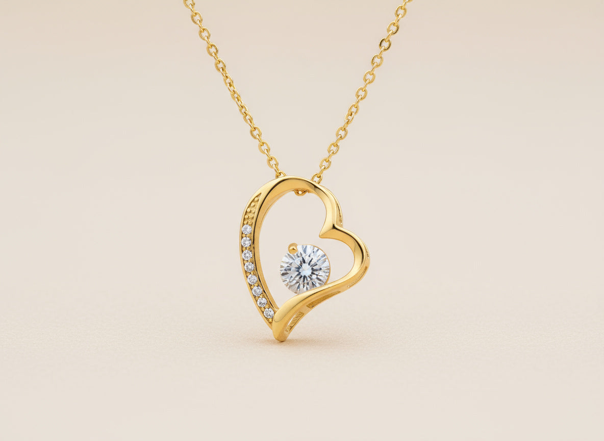 The Solara Heart Necklace