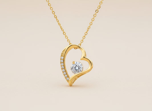 The Solara Heart Necklace