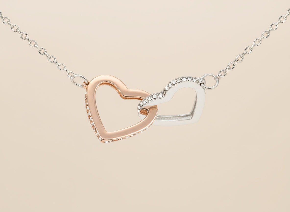 The Eternal Linked Hearts Necklace