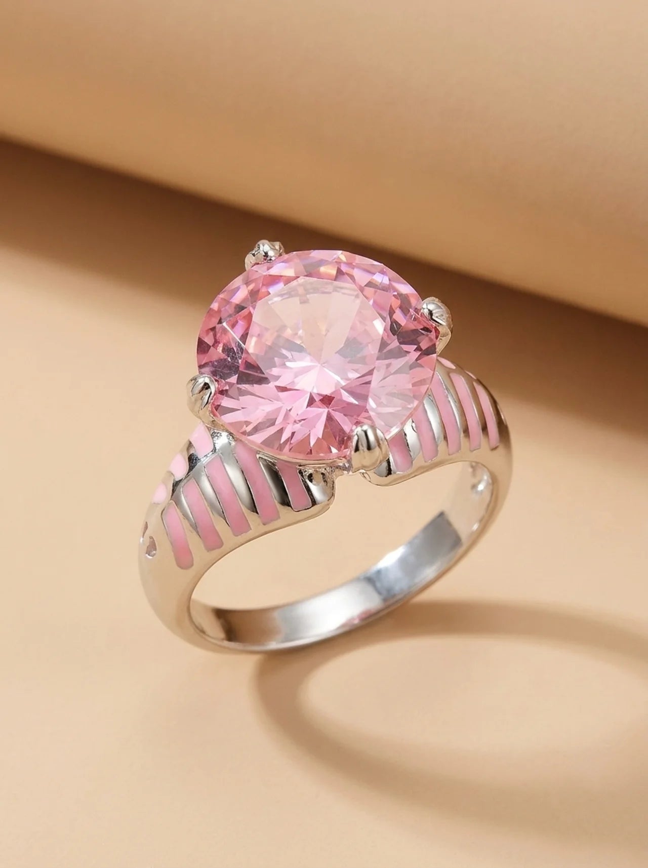 Rosé Radiance Ring