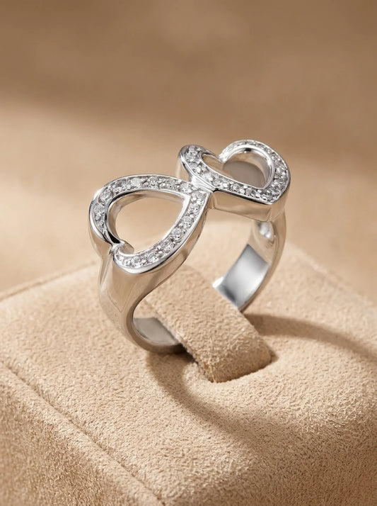 Dual Heart Ring