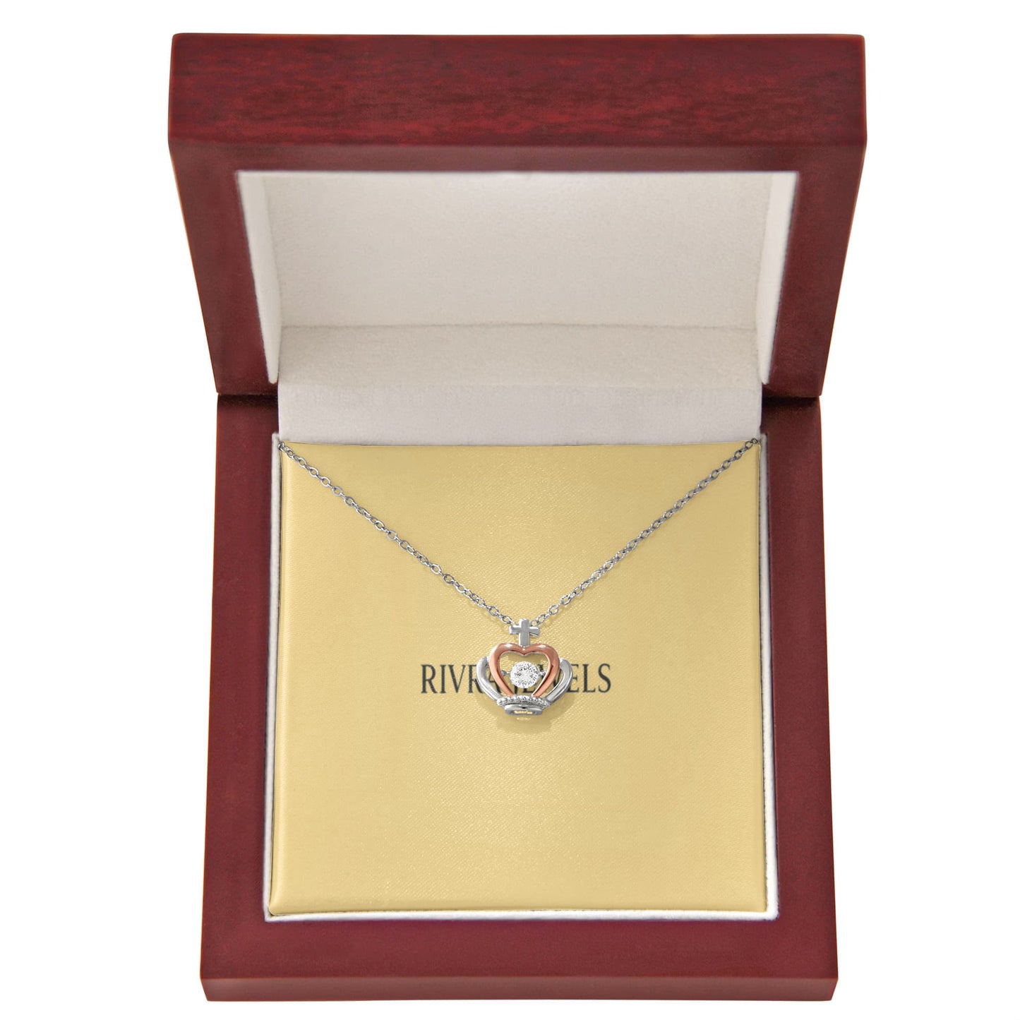 The Reina Crown Necklace