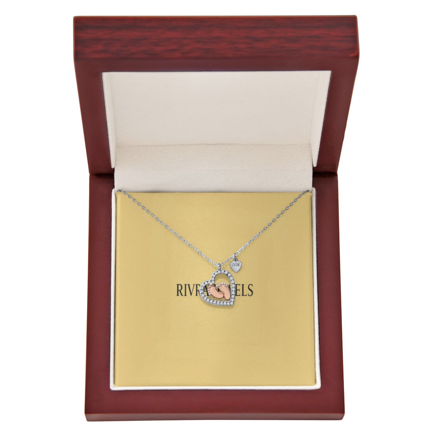 The Chera Baby Feet Necklace